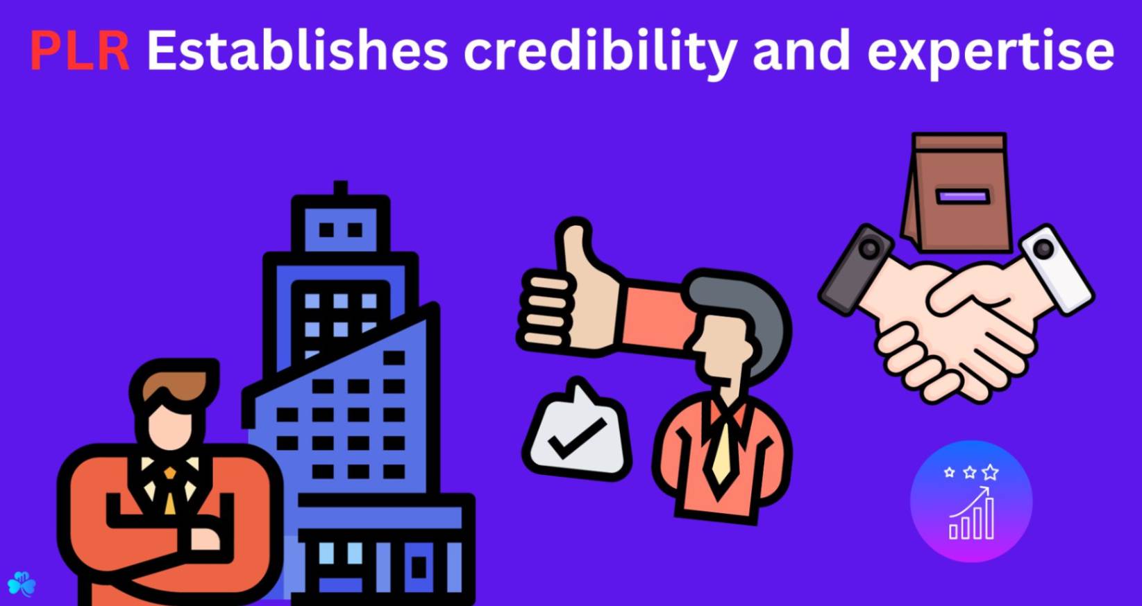 PLR Establishes credibility and expertise